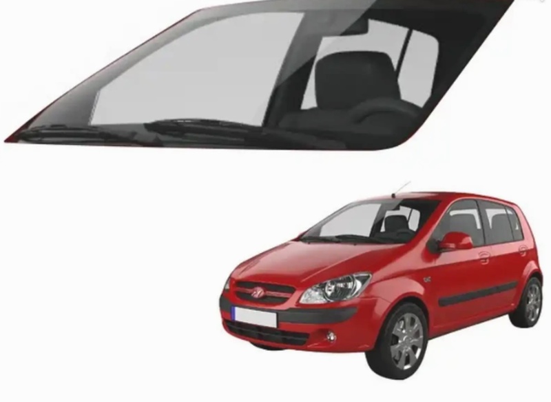 Лобовое стекло на Hyundai Getz